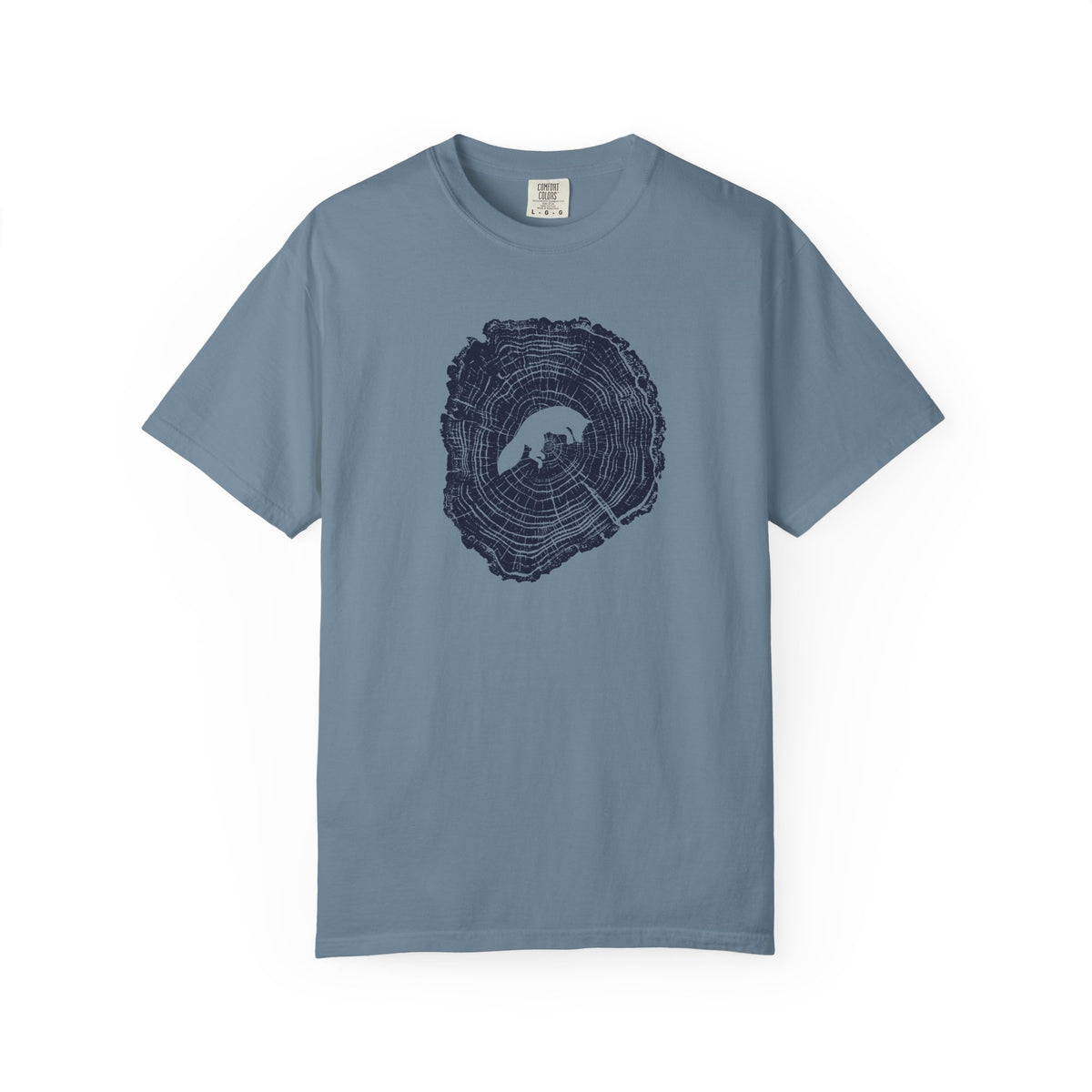 Playful Fox Tree Ring T-Shirt
