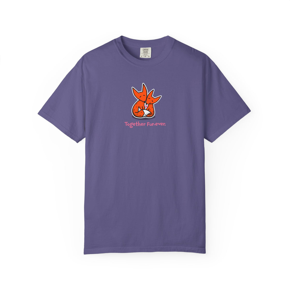 Together Fur-ever Fox Couple T-Shirt