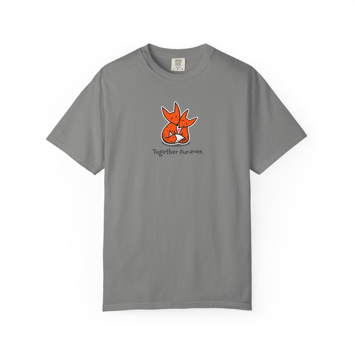 Together Fur-ever Fox Couple T-Shirt
