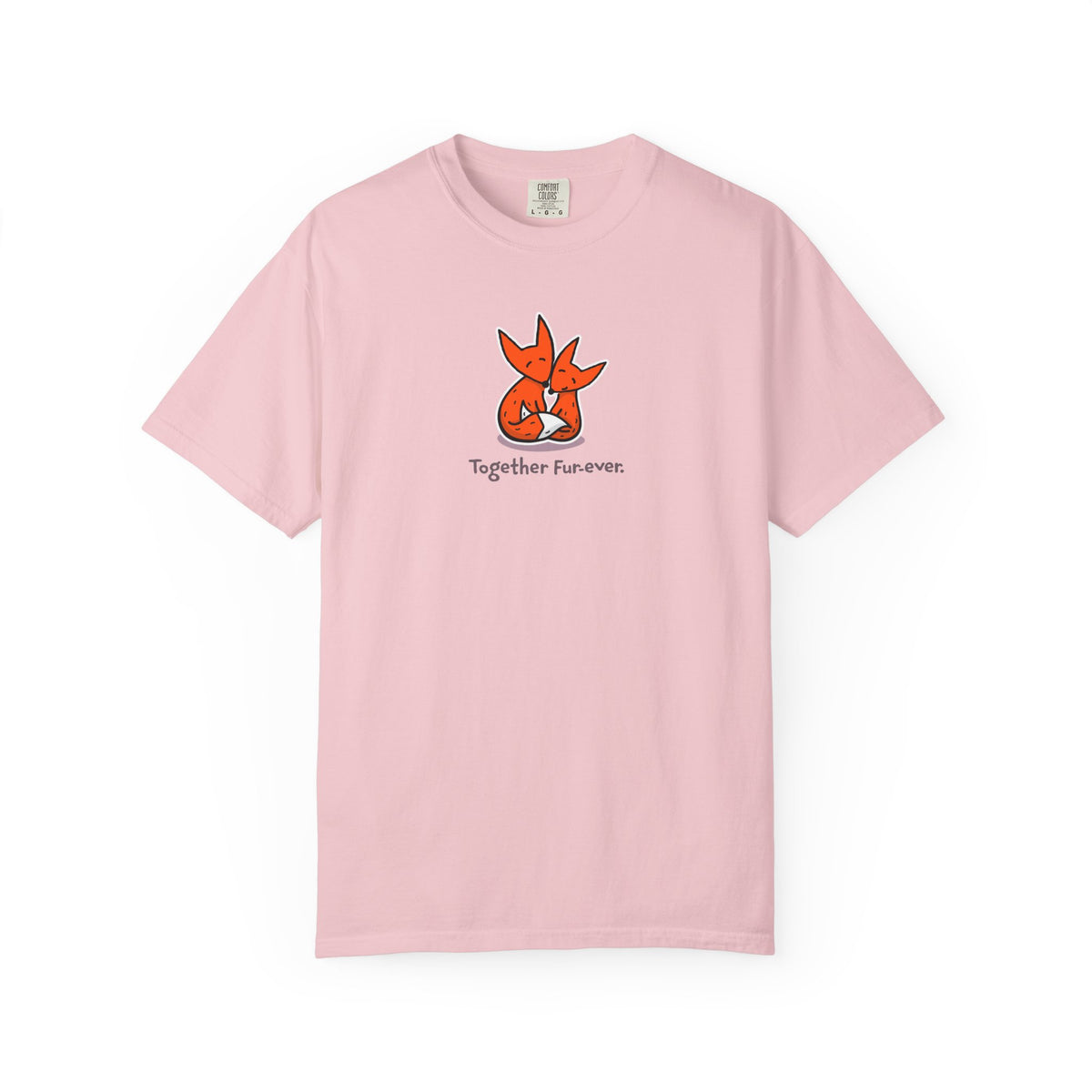 Together Fur-ever Fox Couple T-Shirt