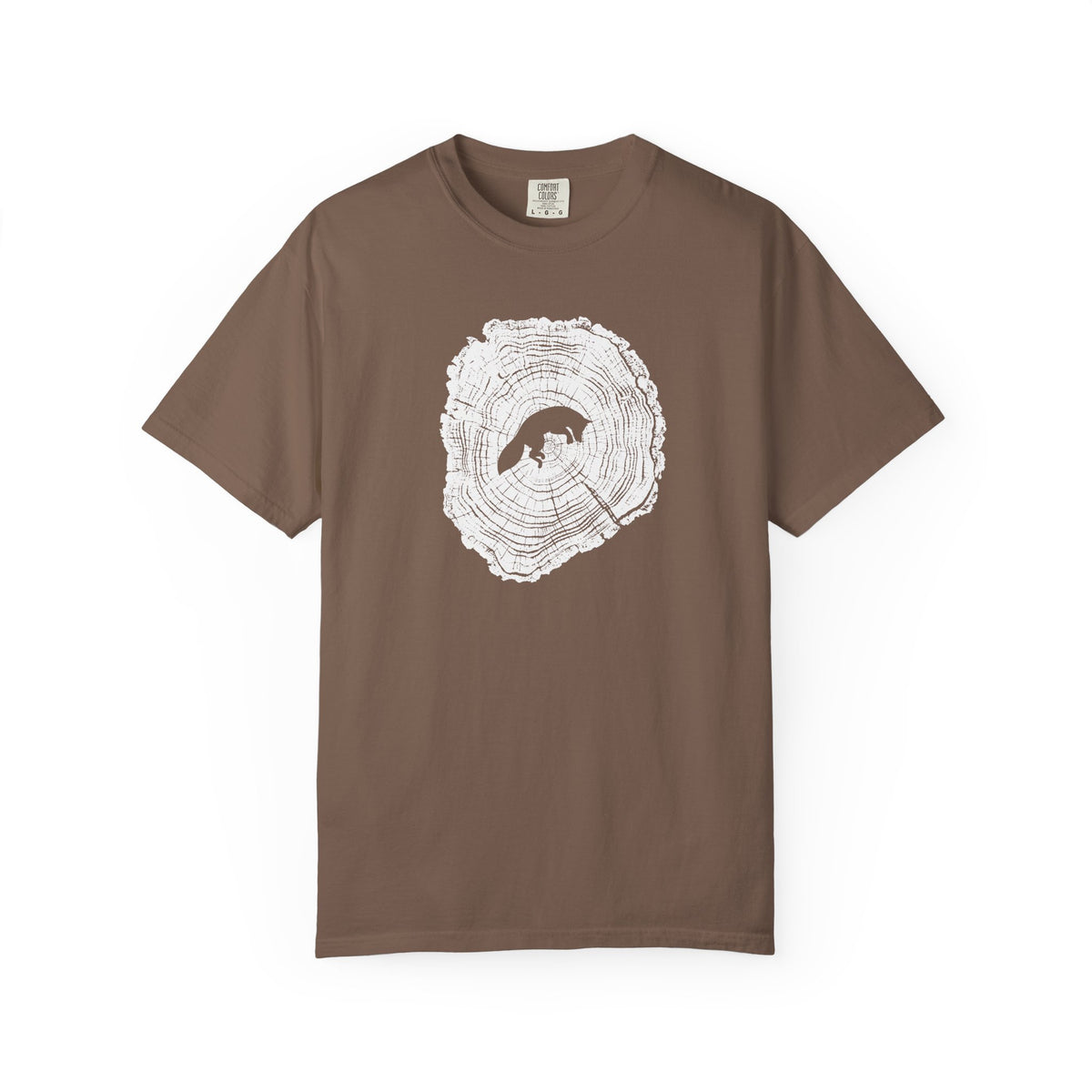 Playful Fox Tree Ring T-Shirt