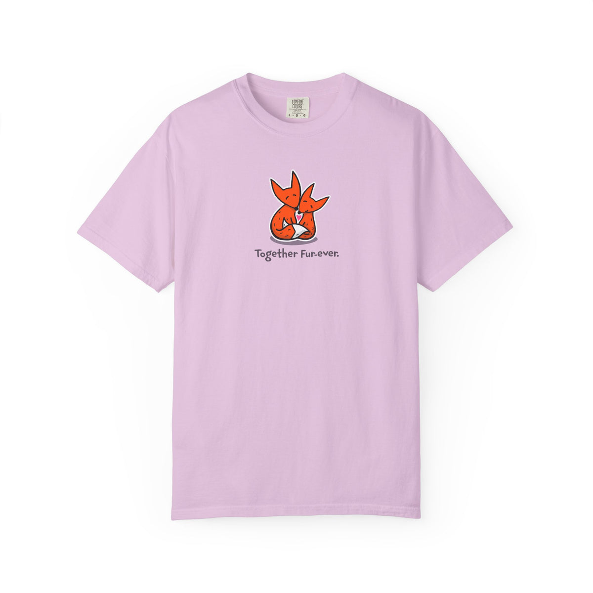 Together Fur-ever Fox Couple T-Shirt